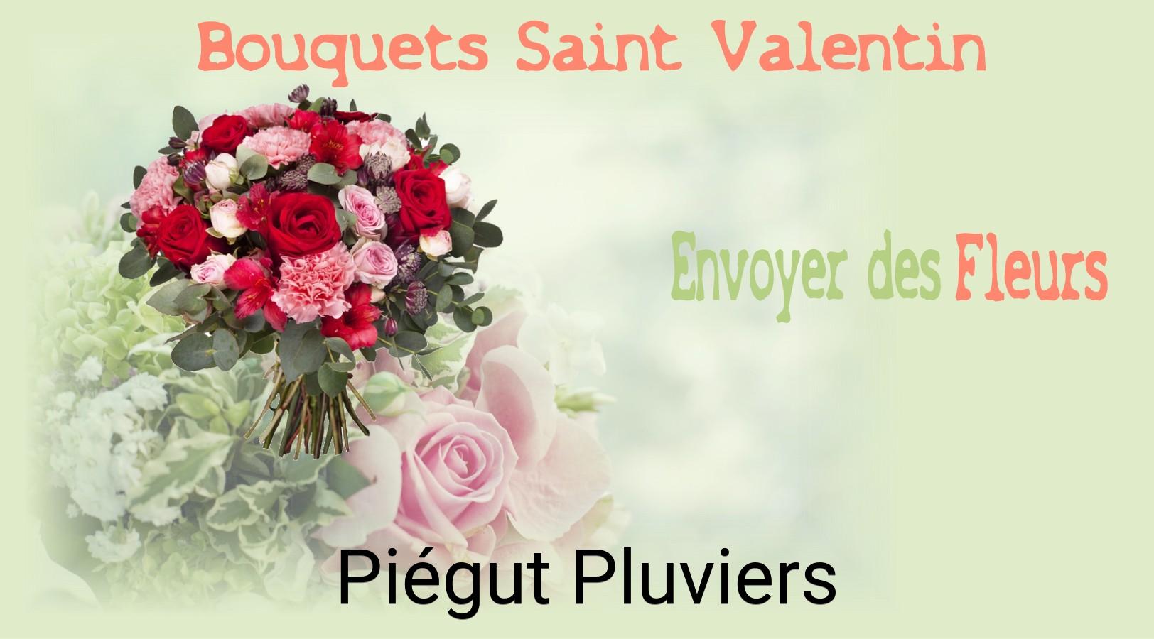 Roses de Saint-Valentin livrées à Piégut-Pluviers